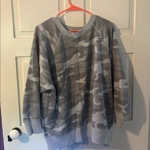 Camo Aerie crew neck